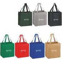 Heavy Duty Non-Woven Grocery Tote with Insert